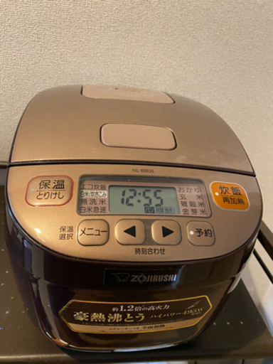 炊飯器と電子レンジ