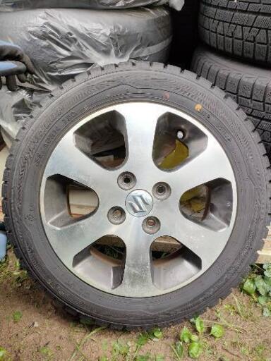 4本 DUNLOP WM01 155/65R14 冬タイヤ