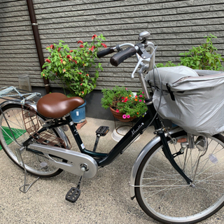取引中　美品自転車　35000円購入　24インチ　カゴカバー