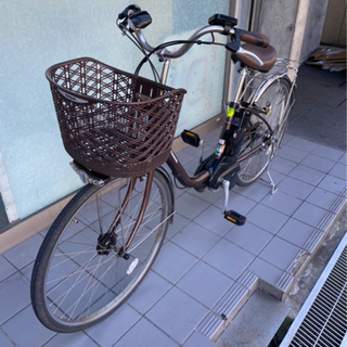 □新同車 SUISUI 27インチ 電動アシスト自転車 BM-C27D◎