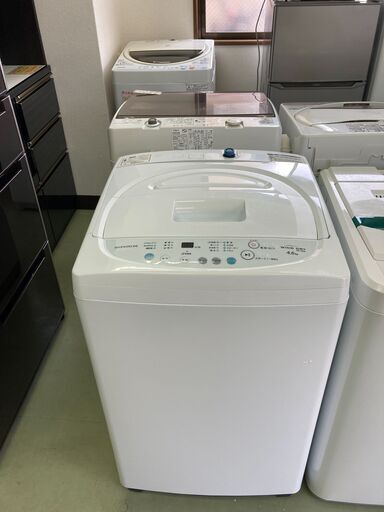 【リサイクルショップ　ピカソ　小松原】ダイウ DAEWOO 4.6kg 全自動洗濯機 DW-46BW ★5970★