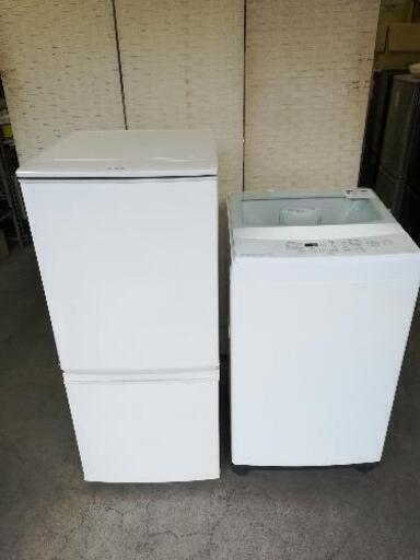 送料・設置無料】⭐シャープ冷蔵庫137L＋ニトリ洗濯機6kg⭐JWG59
