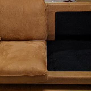 レザーテックスソファ美品　9月中引き渡し