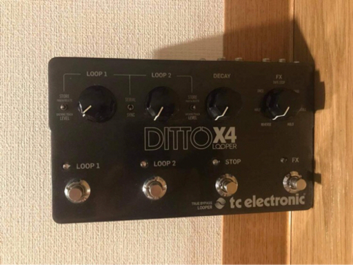 エフェクター、PA機器 TC Electronic Ditto X4 Looper Effect Pedal