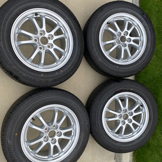 最終値下げ　トヨタ純正　プリウス50系　２１年製　新車外し　195/65R15  タイヤ付　４本セット