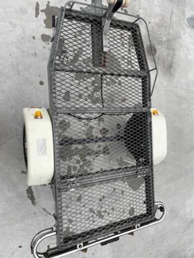 軽トレーラー 書類有り サントレックス フラット 多目的 バイク キャンプ