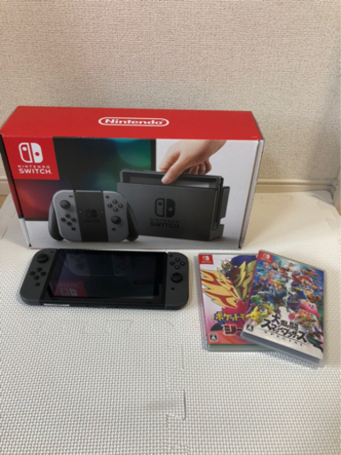 Nintendo Swith 本体とソフトたち