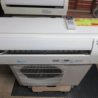 K02457 三菱 中古エアコン 主に6畳用 冷2.2kw ／ 暖2.5kw - エアコン