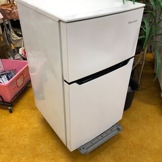 HISENSE/ハイセンス/2018年製/2ドア冷凍冷蔵庫/93...