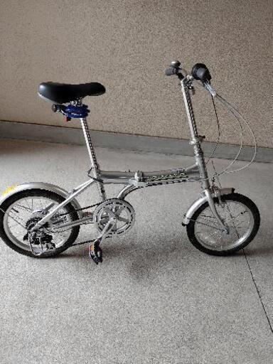 アルミ折り畳み自転車 外装6段