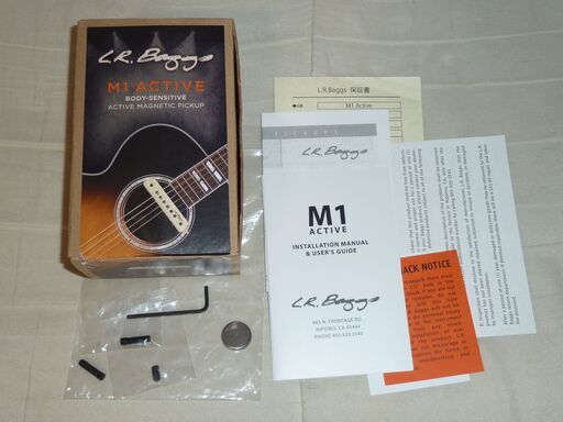 Ibanez/アイバニーズギター・L.R.BAGGS M-1 Active アコギ用アクティブ