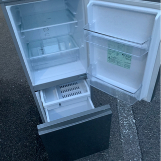 ?当日配送‼️配送無料? スタイリッシュ 2ドア冷蔵庫 アクア?清掃済み✓