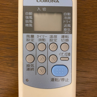 美品、コロナ 窓用エアコン、CW-A1813