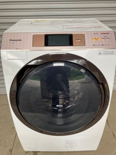 Panasonic 10kg/6.0kg ドラム式洗濯機 NA-VX5E3R 2015年製