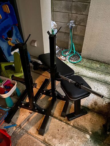 ラバーバーベルダンベル140KG セット /IROTEC（アイロテック） など ...