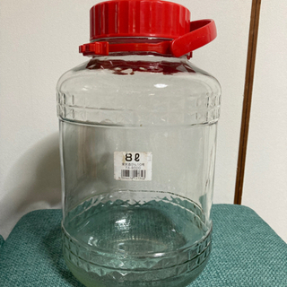 ガラス製保存瓶 8L