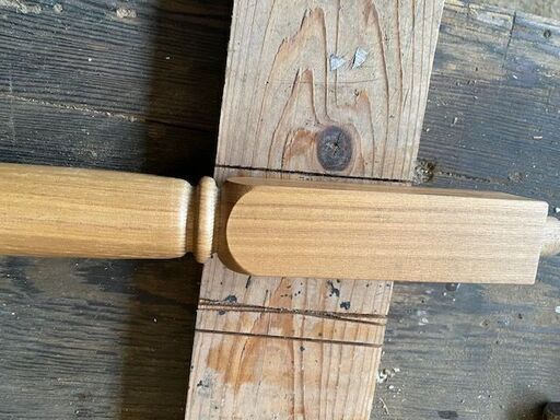 未使用階段柵柱5本セットデザイン木棒 住まいの三建 桶川のその他の中古あげます 譲ります ジモティーで不用品の処分