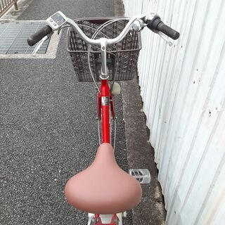 9-3電動アシスト自転車　パナソニック　ViVi SS　26インチ　バッテリー　充電器　鍵付き　電動自転車