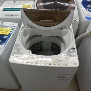 2017年製★東芝★6.0kg洗濯機★AW-6G5★風乾燥搭載☆パワフル浸透洗浄☆温度センサー☆からみまセンサー☆つけおきコース(9S91400) 千葉県市原市五井TOSHIBA（東芝）の6.0kg 全自動洗濯機 AW-6G5 2017