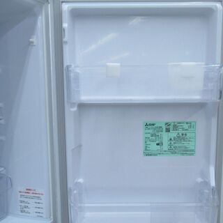 【店舗お渡し限定】MITSUBISHI (ミツビシ) ノンフロン冷蔵庫 146L 2ドア ホワイト 2020年製 洗浄・除菌済み　 MR-P15EE-KW1 − 石川県