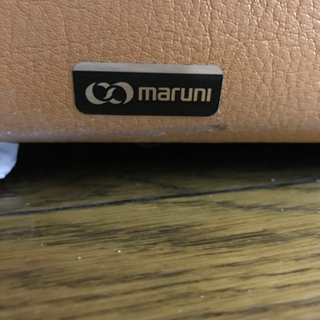 取引場所　南観音　A2109-012  MARUNI/マルニ　　ソファー　2人掛け　オレンジ 取引場所 南観音 A2109-012 MARUNI/マルニ ソファー 2人掛け オレンジ