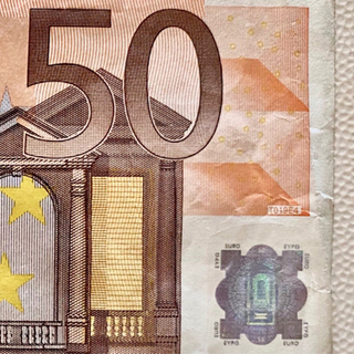 ☆旧ユーロ紙幣☆50ユーロ札・2002年発行デザイン・為替レート手数料