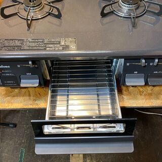 【愛品館市原店】パロマ 2017年製 都市ガス用 ガステーブル IC-N86KB-L 【管理IFC023984-104】