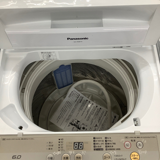 Panasonic 全自動洗濯機 NA-F60B10 6.0kg 2017年製 145