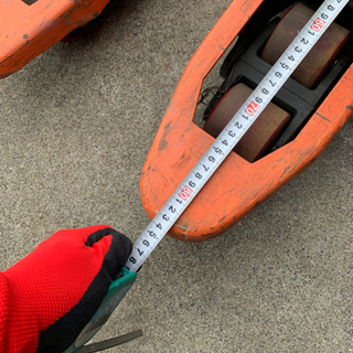 トラスコ　1000kg ハンドパレット　ハンドリフト