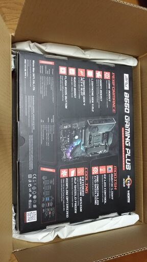 【新品未開封】AMD Ryzen 5 5600X + MSI MPG B550 GAMING PLUS