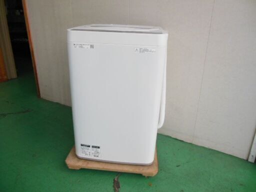 シャ－プ　洗濯機　ES-GE4C　4.5㎏　2019年製　中古品