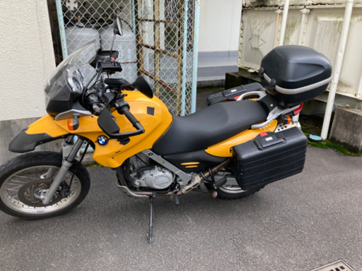 F650GS 平成12年式 初代 中古美車 純正パニアケース、純正シート付き 車検あり！
