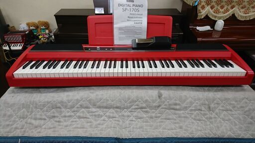 電子ピアノ KORG コルグ SP-170S-RD 2011製 動作品