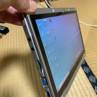 土日引取限定Panasonicタッチパネル12インチノートCF-AX2イラレoffice