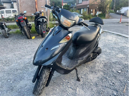 ★お支払い総額 7.5万円★ スズキ アドレスV125G CF46A  バックレスト！ クリアテール！ 通勤通学に！ カスタムベースにも♪ 関東圏内即日配送可能です！