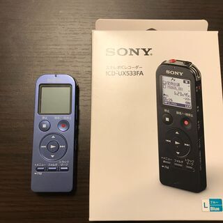 ソニー SONY ICレコーダー ICD-UX533FA 動作確認済み