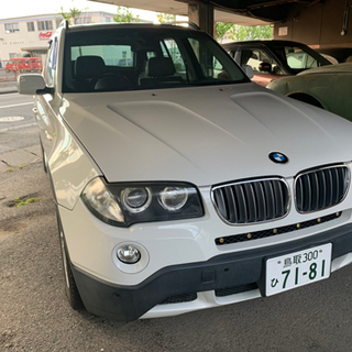 BMW X3 フル装備 4WD外見キレイ 車検長い‼️ スタッド...