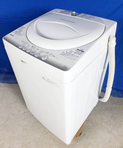 サマーセールオープン価格★2015年式東芝【AW-4S2】4.2kg全自動洗濯機「パワフル浸透洗浄で驚きの白さ！」からみまセンサー搭載Y-0628-148