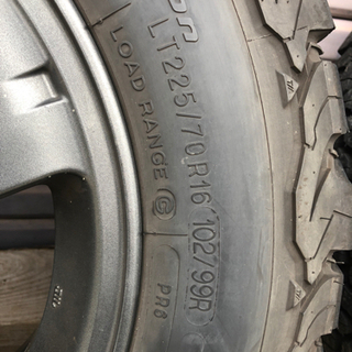 グッドリッチ　TA2 225/70R16 デリカD5純正アルミ