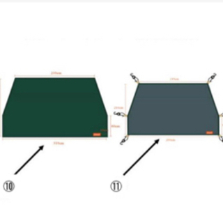 コールマン　Coleman ツールームテント タフスクリーン２ルームハウス グランドシート フロアシート セット