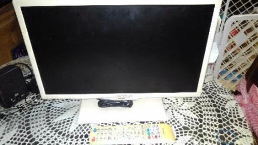 美品テレビ19V型DVDプレイヤー付