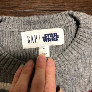 【ネット決済】GAP kids スターウォーズ　ニット　XS