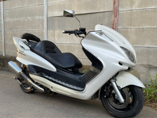 YAMAHA・マジェスティC・カスタム車両・ホワイトカラー・全国陸送可能〜