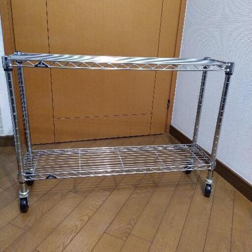 Luminousルミナスメタルラックスチールラックcpuスタンド押入れ隙間ラック キャスター はる 船堀の収納家具 スチールラック の中古あげます 譲ります ジモティーで不用品の処分
