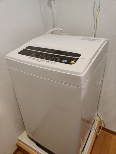 お値下げ★美品！アイリスオーヤマ 5.0kg 簡易乾燥付 全自動洗濯機 IAW-T501