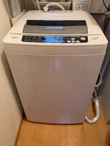 【お話中】縦型洗濯機