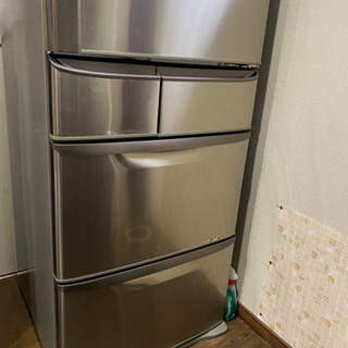 パナソニック冷蔵庫(日本製)５ドア407L 取りに来られる方にお...