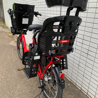 YAMAHA PAS kiss レッド 前後タイヤ新品 新基準 電動アシスト自転車