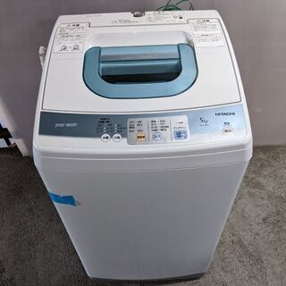 値下げ【格安】HITACHI 5.0kg洗濯機 NW-5KR 2...