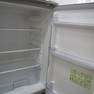 ID:G967785 シャープ　２ドア冷凍冷蔵庫１１８L